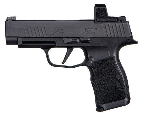 Sig Sauer 365XL9BXR3RXZ P365 XL 9mm Luger 3.70" 12+1 Black Black Nitron Stainles
