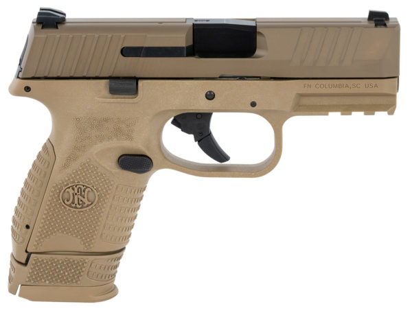 FN 66-100818 509 Compact NMS 9mm FDE/FDE Handgun 12/15+1 3.7"