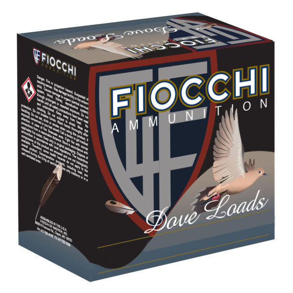 Fiocchi 12GT75 Field Dynamics 12 Gauge 2.75" 1250fps 1 oz 7.5 Shot 25 per box 10 boxes per case