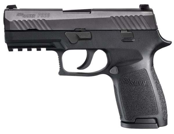Sig Sauer 320C-9-B P320 Nitron Compact Semi Auto Pistol 9MM, 3.9 in, Poly Grp, 1